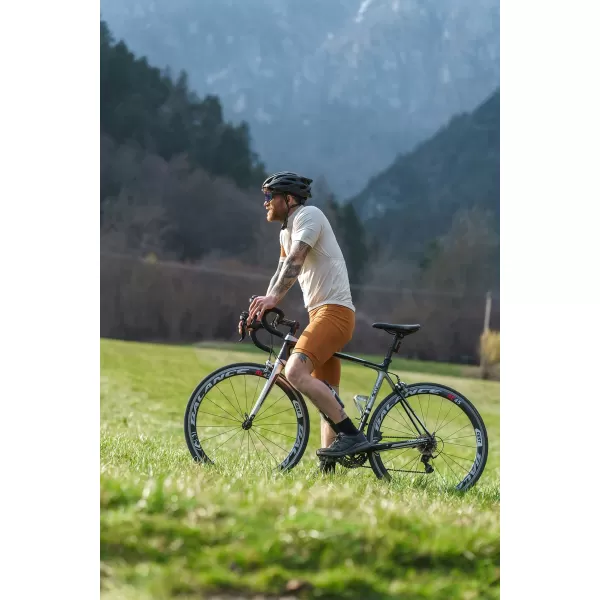  Pánske cyklistické šortky NORDBLANC LEADING NBSPM8082 HNEDÁ 