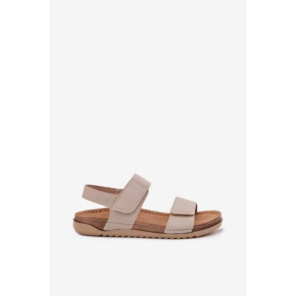  Dámske sandále INBLU AA000070 BEIGE 
