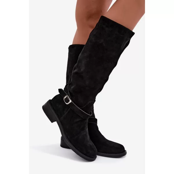  Dámske čižmy VINCEZA 89168 BLACK 