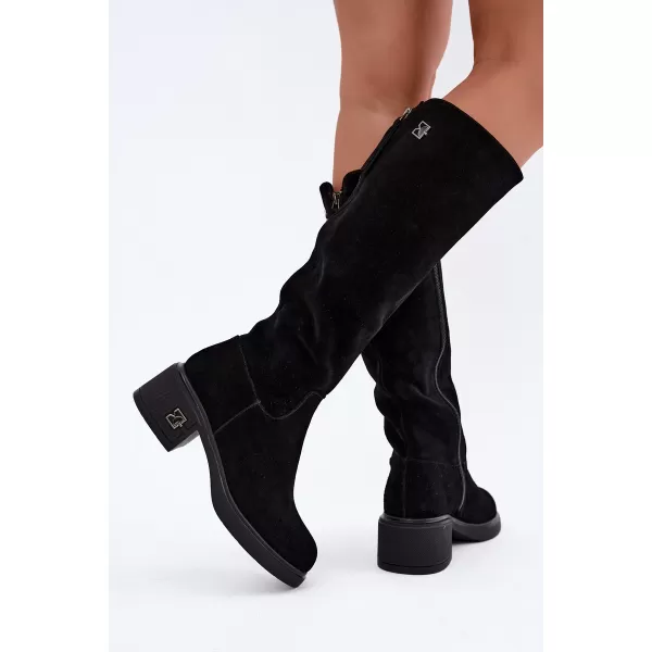  Dámske čižmy VINCEZA 67056 BLACK 