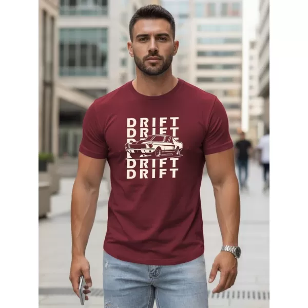 Pánske tričko DSTREET NX5081R BORDO 