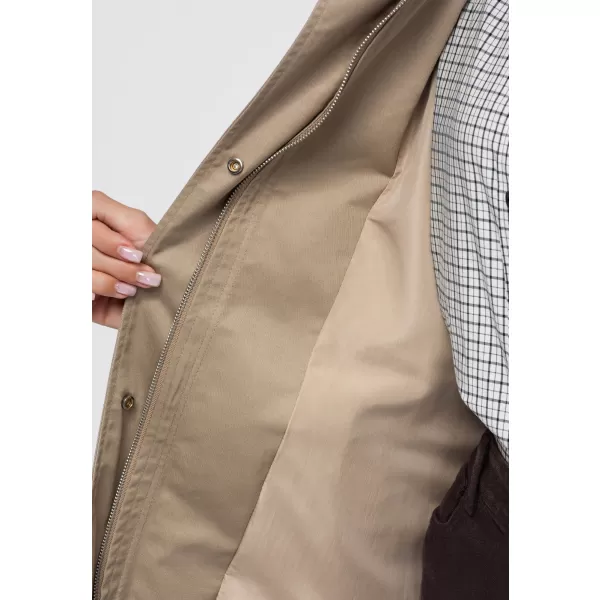  Dámsky kabát OMBRE OW-CT-E0002 BEIGE 