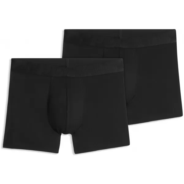  Pánske boxerky PUMA MEN SHINE ELASTIC BOXERS 2P 94780602 BLACK 