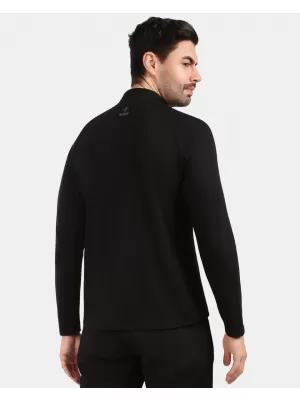 Pánska fleece mikina KILPI MONTALE-M 1M0203KI ČIERNA