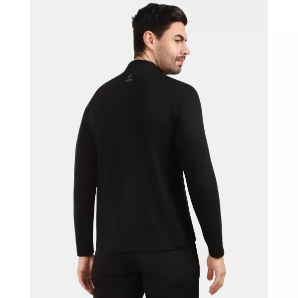  Pánska fleece mikina KILPI MONTALE-M 1M0203KI ČIERNA 