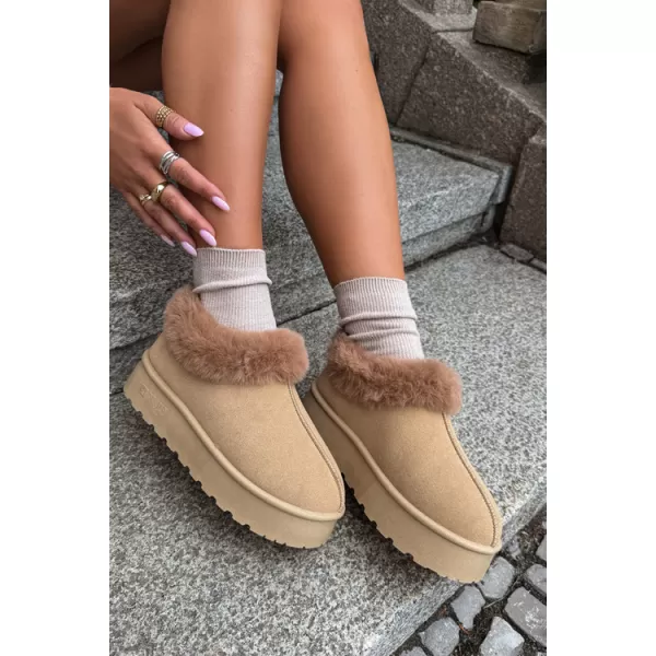  Dámske topánky BIG STAR SHOES UU274202 BEIGE 
