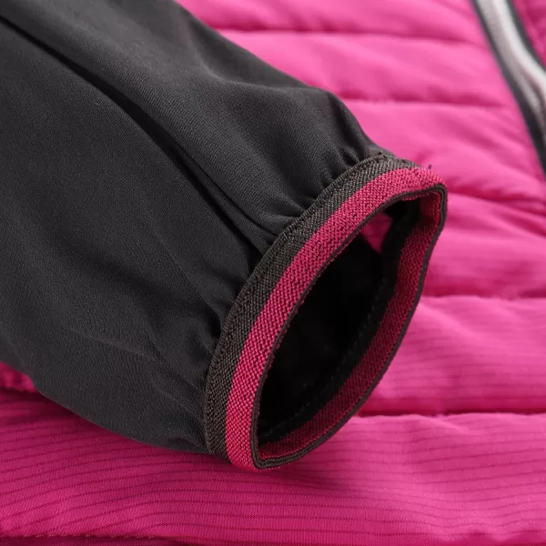  Detská bunda ALPINE PRO GERLO FUCHSIA RED 