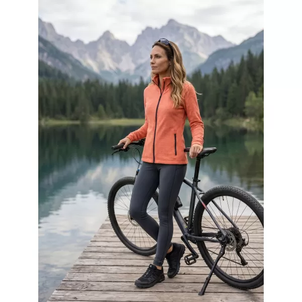  Dámska micro fleece mikina MALFINI FACTOR 853 SUNSET MELÍR 