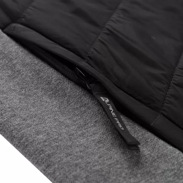  Pánska mikina ALPINE PRO JORW 2 BLACK 