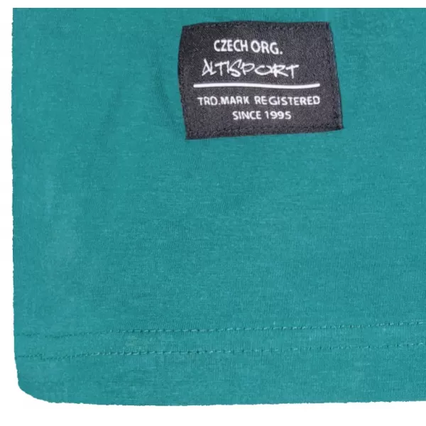  Pánske tričko ALTISPORT NP/ALMST20001 TEAL 