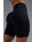 High-waist šortky s vreckami NEBBIA PRIMAL 858 BLACK