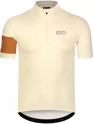 Pánsky cyklo dres NORDBLANC CAMEL NBSMF8079 BÉŽOVÁ