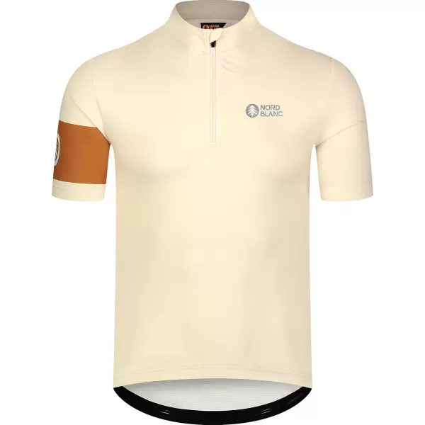  Pánsky cyklo dres NORDBLANC CAMEL NBSMF8079 BÉŽOVÁ 