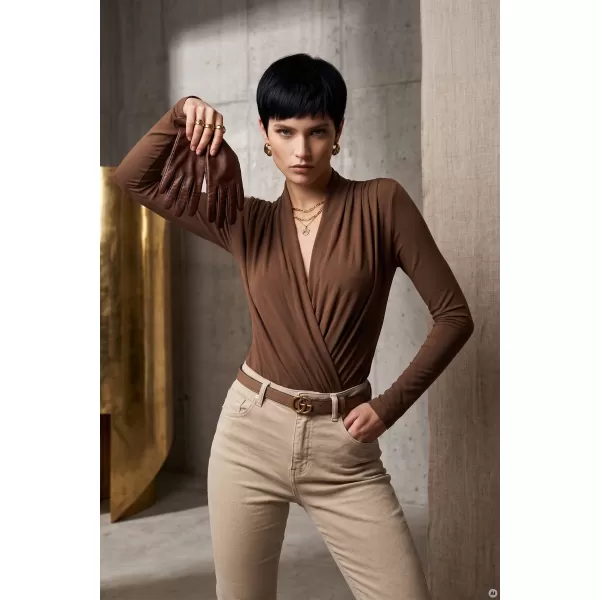  Dámske body NUMOCO 375-11 MOCCA HNEDÁ 