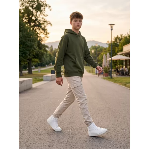  Detská mikina MALFINI CHILL 423 MILITARY 