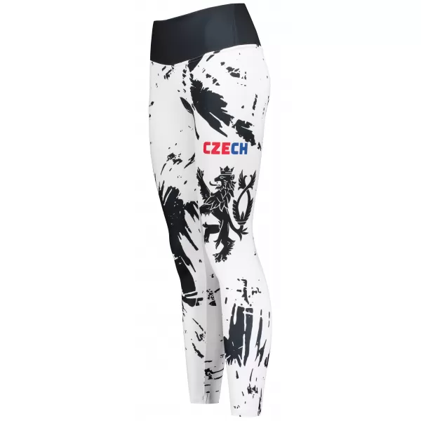  Dámske dlhé funkčné legíny premium (nové veľkosti) ALTISPORT VOJ/ALW036LEG05 ABSTRAKCIA 