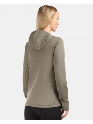 Dámska fleece mikina KILPI SEVELEN-W 1L0203KI ZELENÁ