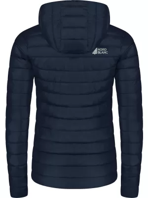 Dámska prešívaná bunda NORDBLANC NIMBUS WJL8395 MODRÁ