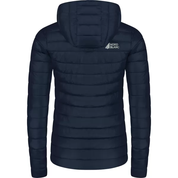  Dámska prešívaná bunda NORDBLANC NIMBUS WJL8395 MODRÁ 