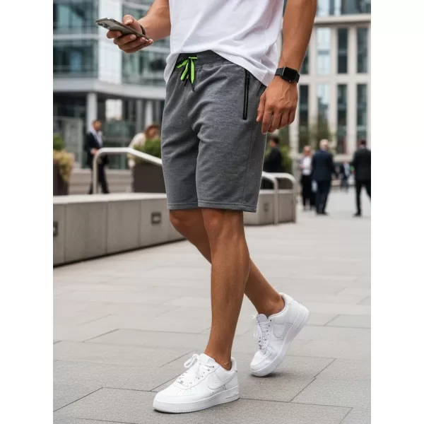  Pánske kraťasy DSTREET SX2263 TMAVO ŠEDÁ 