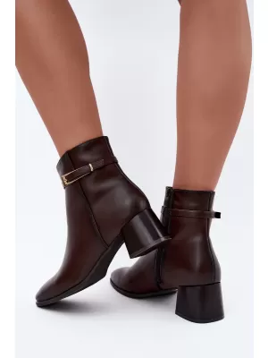 Dámske topánky SERGIO LEONE BT-34-S DARK BROWN
