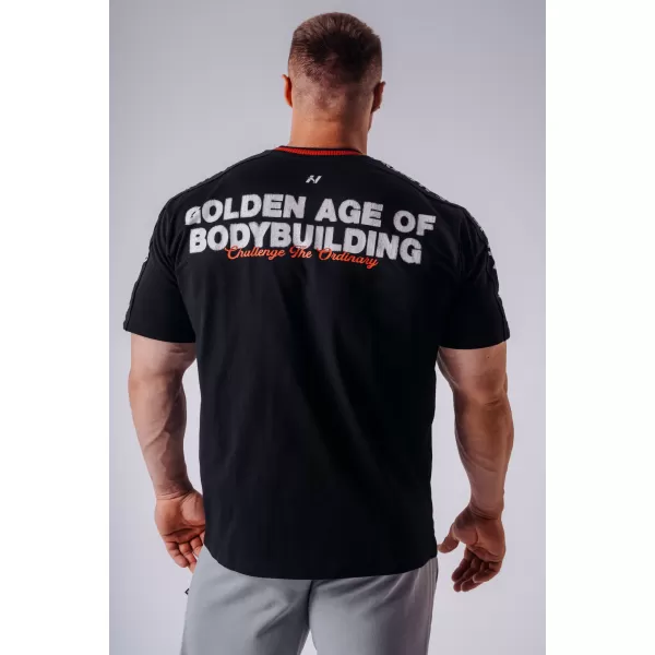  Pánske tričká NEBBIA OLYMPIA MUSCLE COVER 942 BLACK 