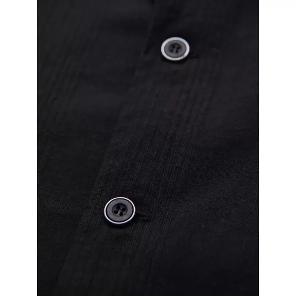  Pánska košeľa OMBRE OM-SHSS-0221 BLACK 