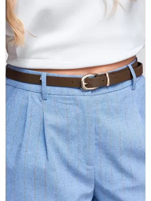 Dámske kraťasy OMBRE OW-ST-E0016 BLUE