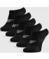 Detské ponožky 4F JWMM00USOCF566 DEEP BLACK