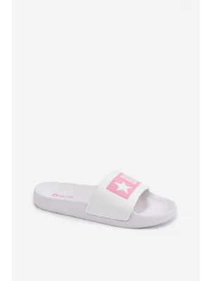 Detské šľapky BIG STAR SHOES TT374A002 PINK/WHITE