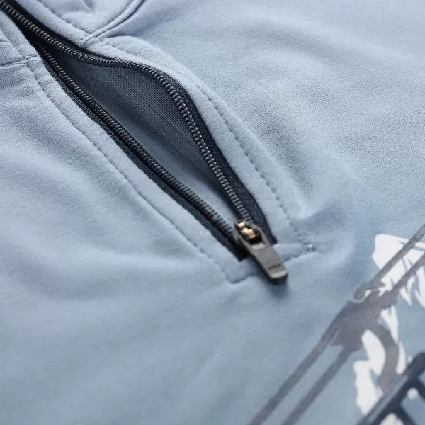  Detské rýchloschnúce tričko ALPINE PRO STANSO ASHLEY BLUE VARIANT PE 