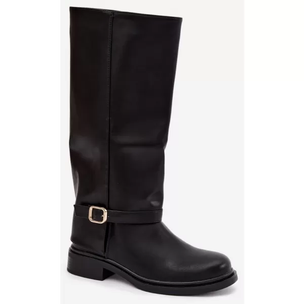  Dámske čižmy BOTO 5858 BLACK 