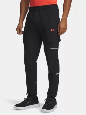 Pánske športové nohavice UNDER ARMOUR TECH UTILITY WOVEN PANT 6004966-003 ČIERNA