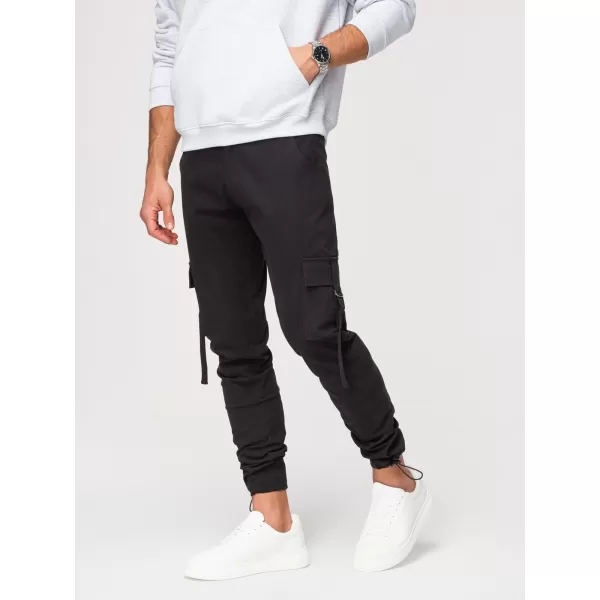  Pánske nohavice OMBRE P1516 BLACK 