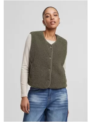 Dámska vesta URBAN CLASSICS TB8011 PALE OLIVE