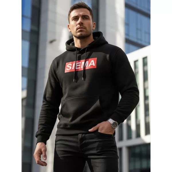  Pánska mikina DSTREET NX0031B-BK ČIERNA 