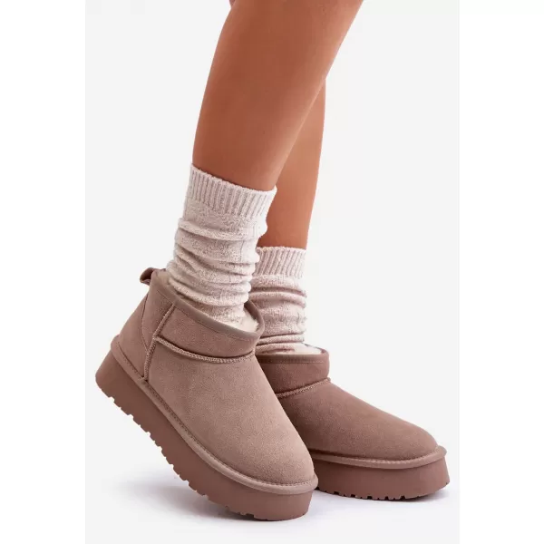 Dámske topánky BOTO W5828 KHAKI 