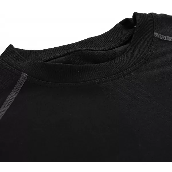  Detské funkčné tričko ALPINE PRO AMBOSO BLACK 