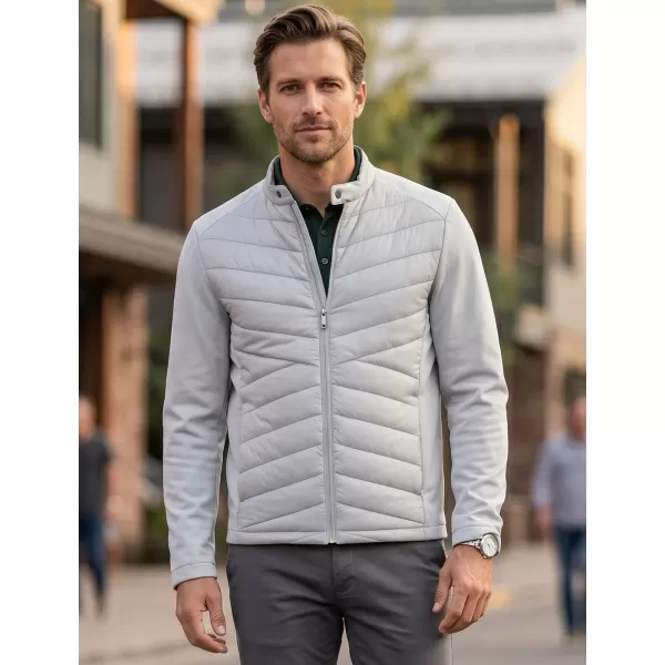 Pánska hybridná bunda MALFINI PREMIUM CROSS 555 SILVER GRAY 