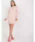 Dámske šaty BASIC FEEL GOOD AP-SK-A-006.73 BRIGHT PINK