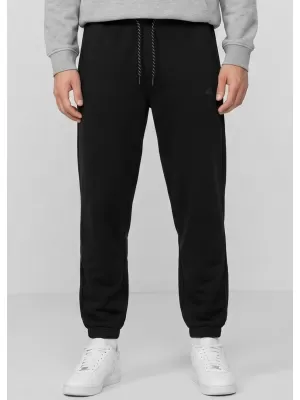 Pánske nohavice 4F WMM00TTROM1673 DEEP BLACK