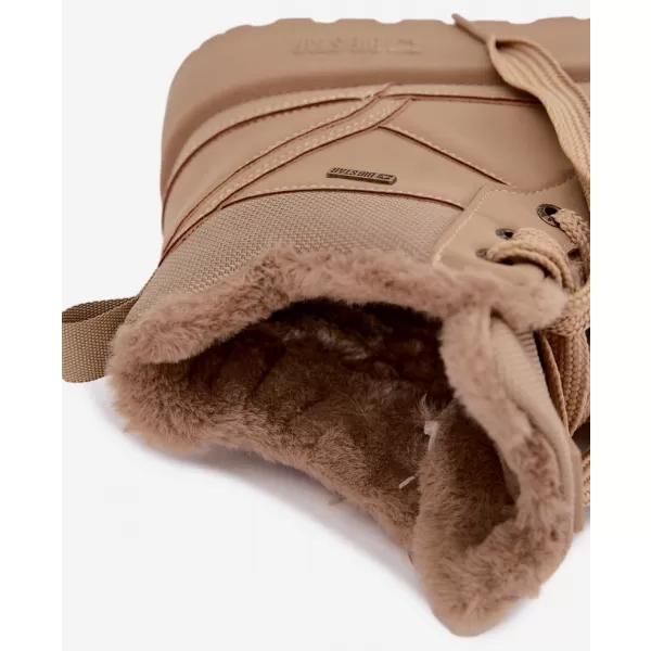  Dámske snehule BIG STAR SHOES UU274166 BEIGE 