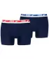 Pánske boxerky PUMA MEN EVERYDAY MULTI LOGO BOXER 2P 93832503 NAVY COMBO