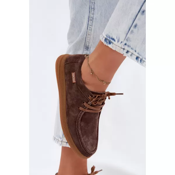  Dámske poltopánky VINCEZA 95391 BROWN 