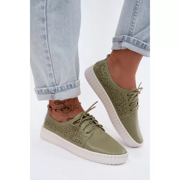  Dámske poltopánky BOTO G2437 GREEN 