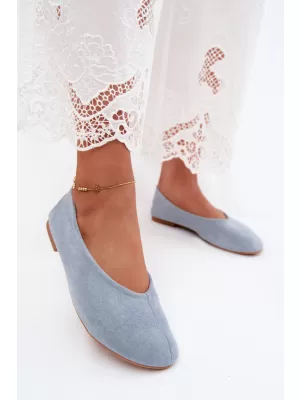 Dámske baleríny BOTO JH581 BLUE