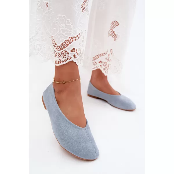  Dámske baleríny BOTO JH581 BLUE 