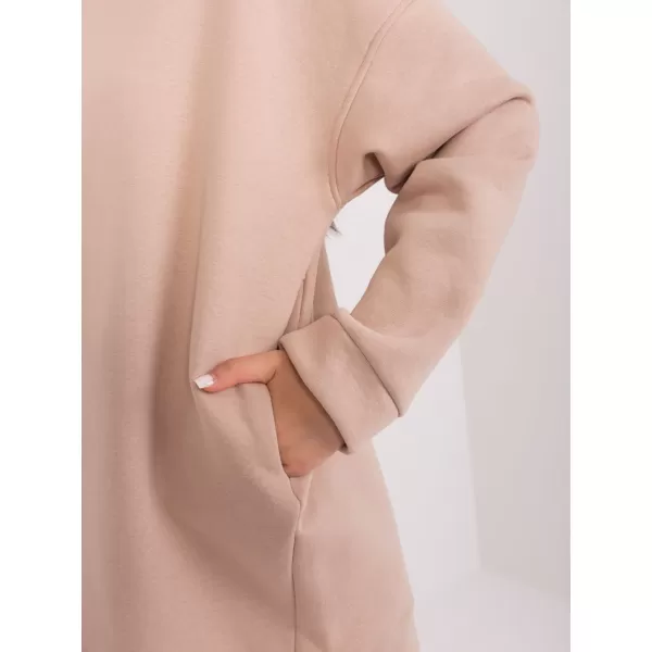  Dámska mikina BASIC FEEL GOOD RV-BL-8042.00P DARK BEIGE 
