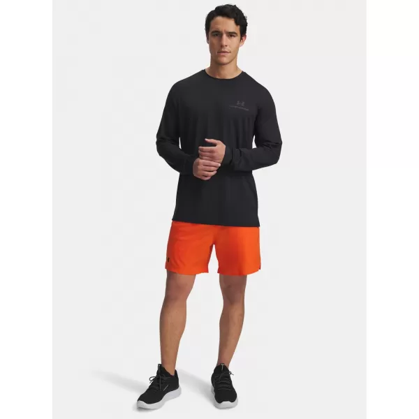  Pánske kraťasy UNDER ARMOUR VANISH WOVEN 6IN SHORTS 1373718-844 ORANŽOVÁ 