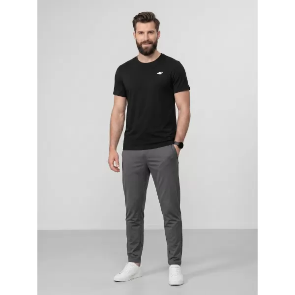  Pánske tričko 4F WAW25TTSHM2373 DEEP BLACK 